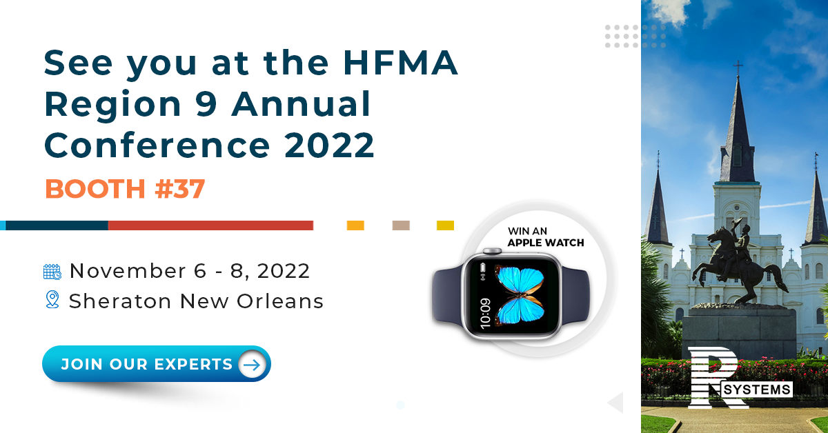 Join R Systems at HFMA Region 9 Annual Conference